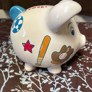 Sports Themed Piggy Bank